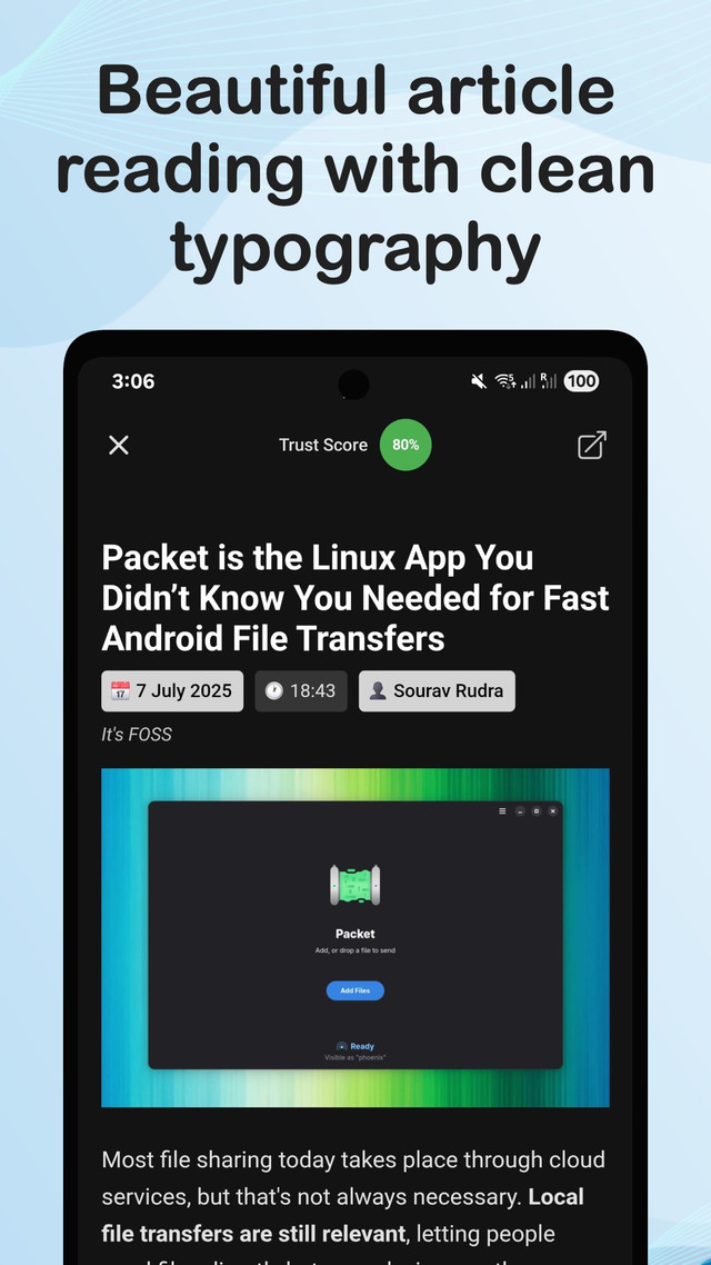 FeedFox screenshot 2